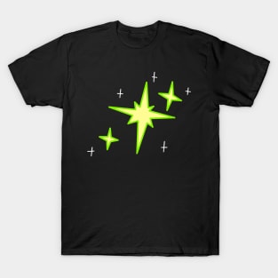 Green Sparkle Stars T-Shirt